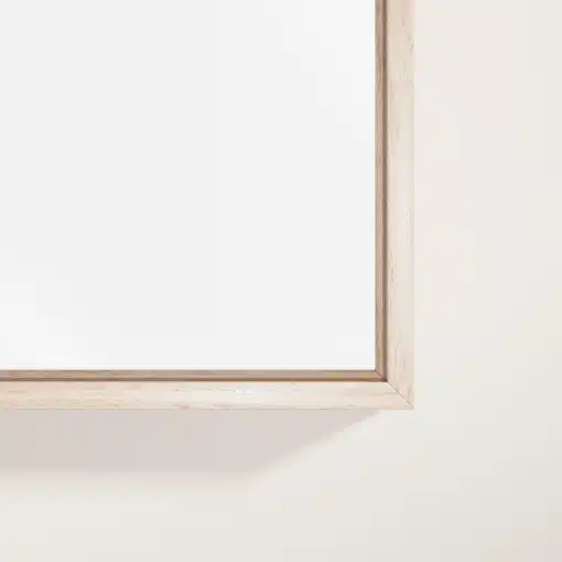 Floating Frame with Blank Canvas