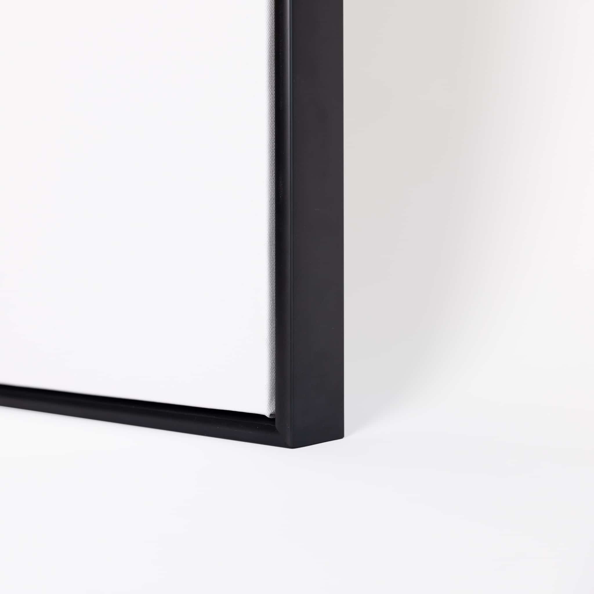 Custom Size Stretched PolyCotton Blank Canvas With Floating Frame (55mm) - Image 3