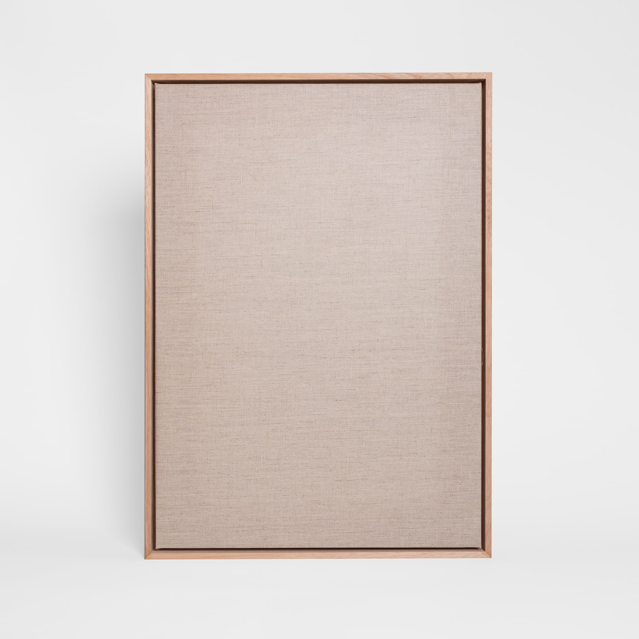 Custom Size Stretched Blank Primed Linen Canvas With Floating Frame (55mm) - Image 2