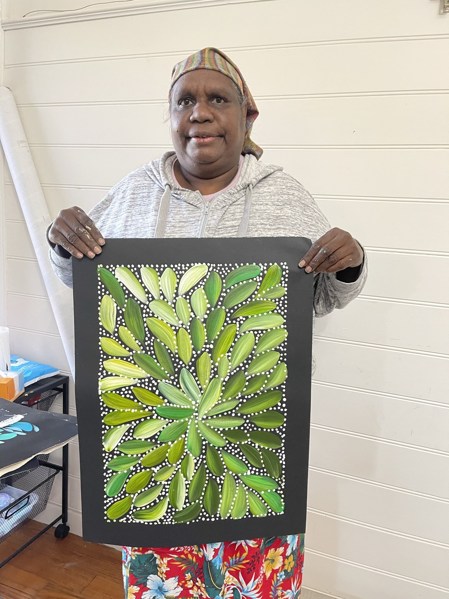 Louise Numina - Bush Medicine Leaves - 35x50cm - Alexandria Shop - Image 2