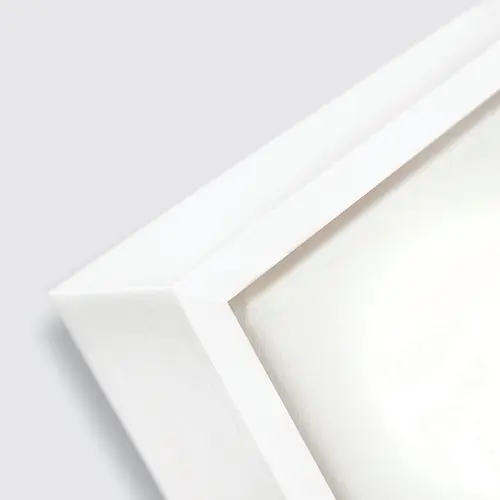 White Floating Frame